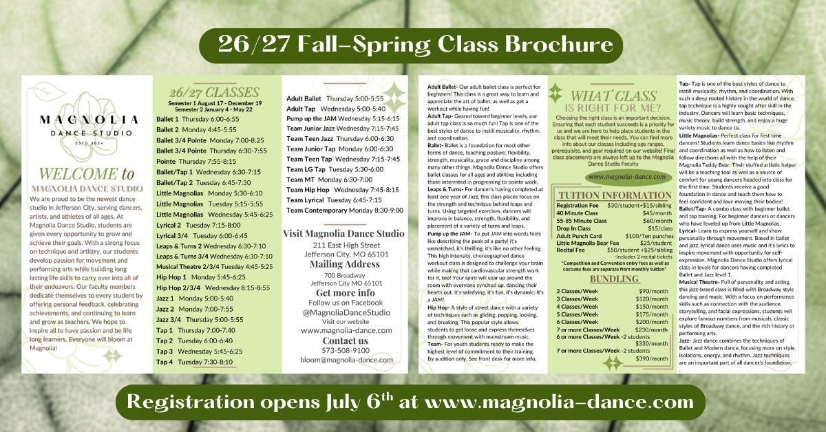 26/27 Fall Spring Brochure Image